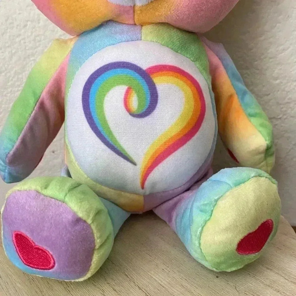 🆕Care Bears Colorful Plushie Togetherness Bear 12”🆕 - Picture 4 of 8